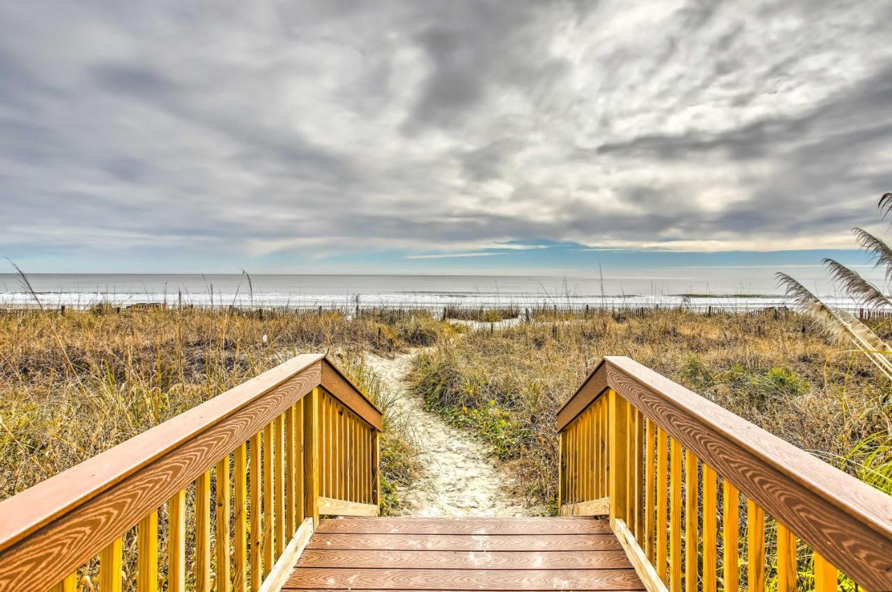 North Myrtle Beach Condo With Boardwalk Beach Access Экстерьер фото